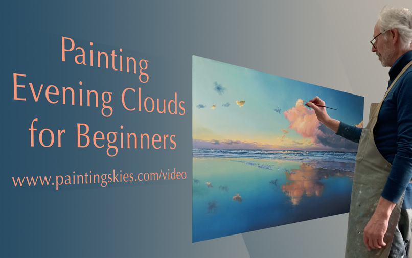Painting Evening Clouds for Beginners